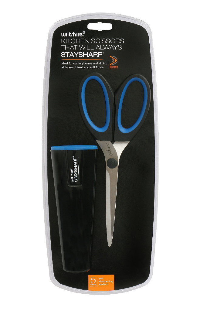 NEW WILTSHIRE STAYSHARP 12.5CM BLADE KITCHEN SCISSORS 41165 Wiltshire