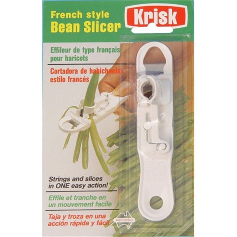 Bean Slicer KRISK **MADE IN OZ** French Style Bean Cutter Slicer **BNIP