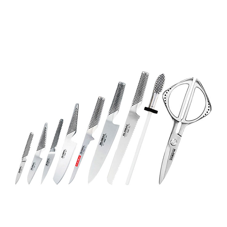 global takashi knife block set