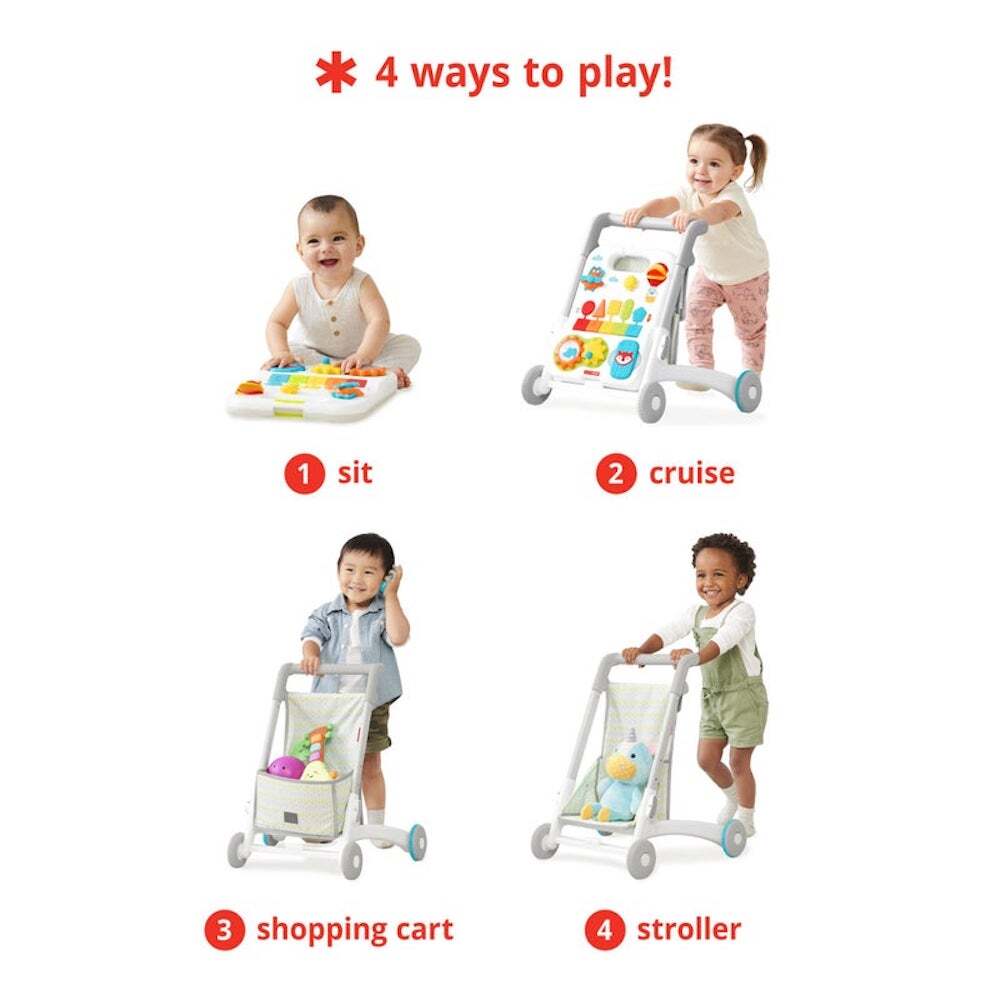 Skip Hop Explore More Grow Along 4 In 1 Activity Walker eBay
