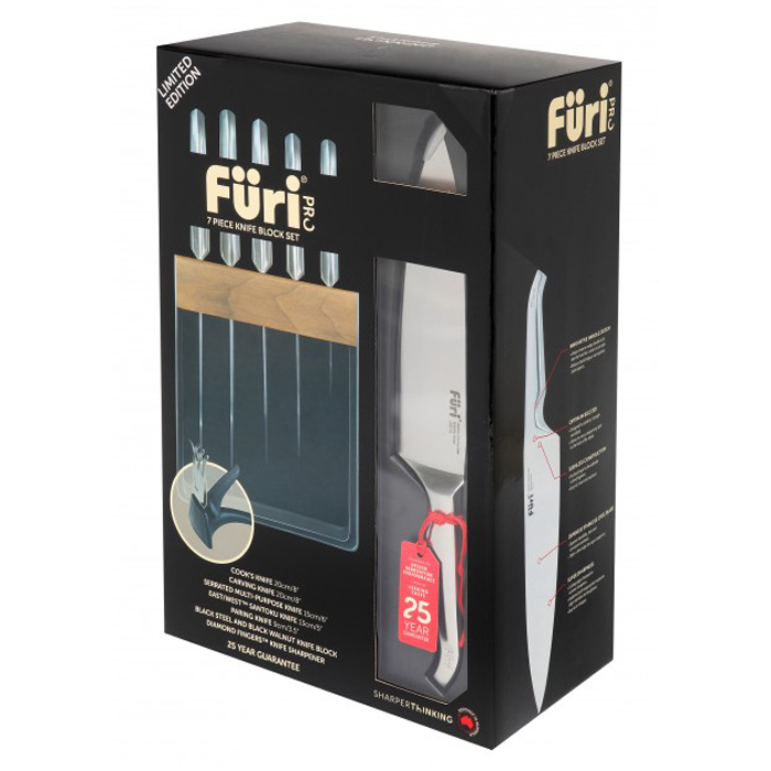 furi pro magnetic hexagonal knife block