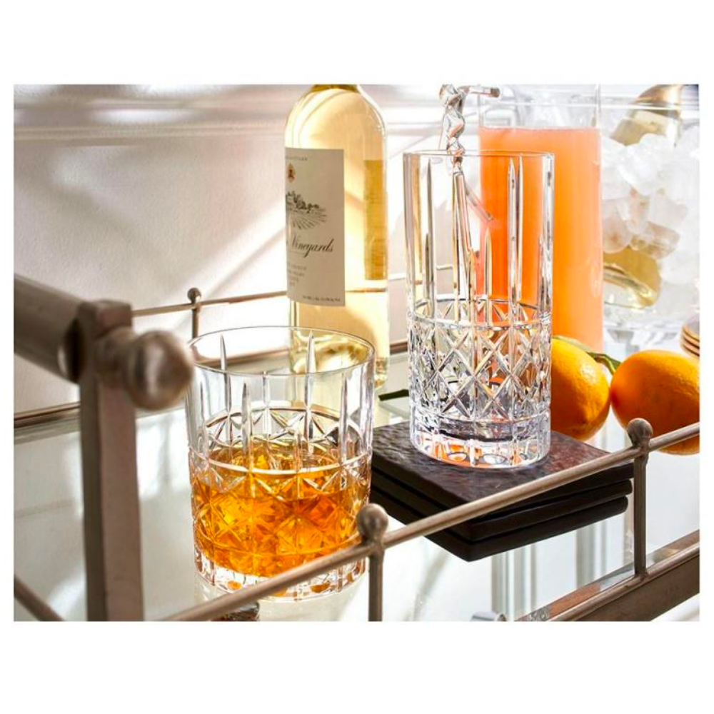 Marquis by Waterford Brady Crystalline Old Fashion Whiskey Tumbler ...