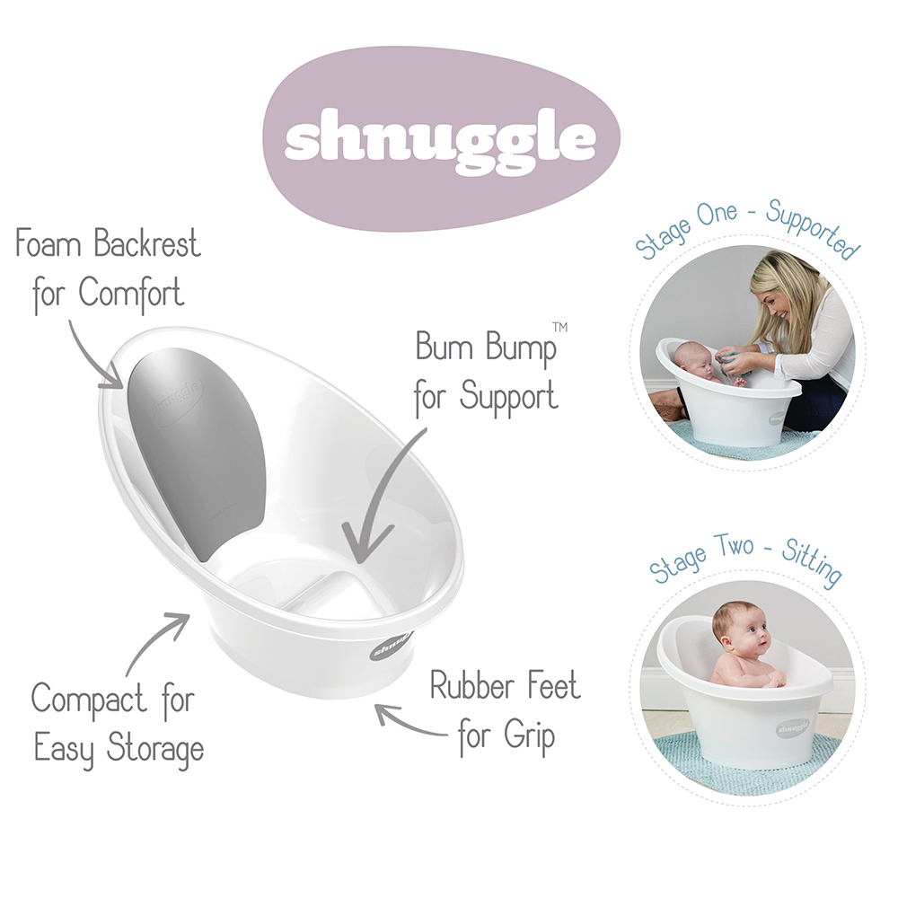 shnuggle baby bath tub
