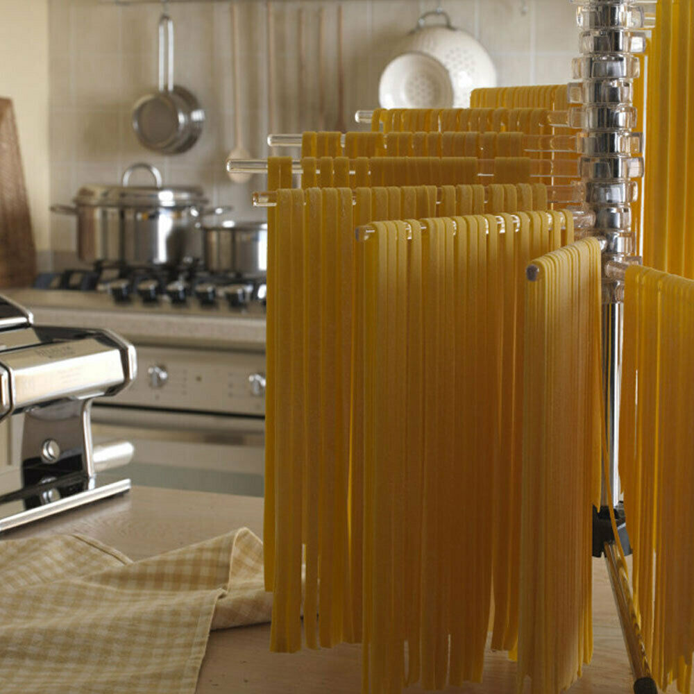 New Marcato 16 Arm Tacapasta Pasta Drying Rack Fettucine Noodle
