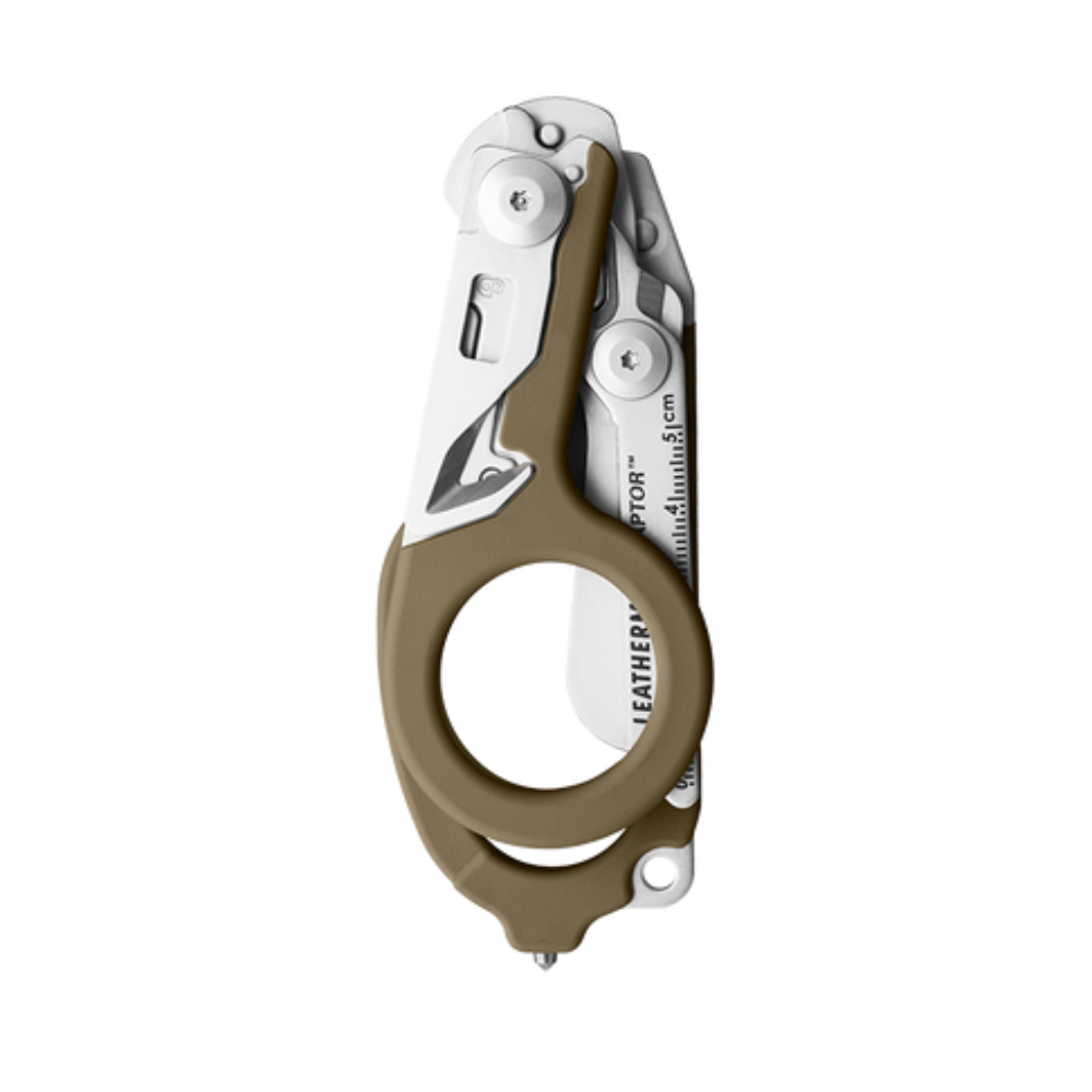 LEATHERMAN RAPTOR TAN MULTITOOL FOLDING SHEARS + HOLSTER MEDICAL