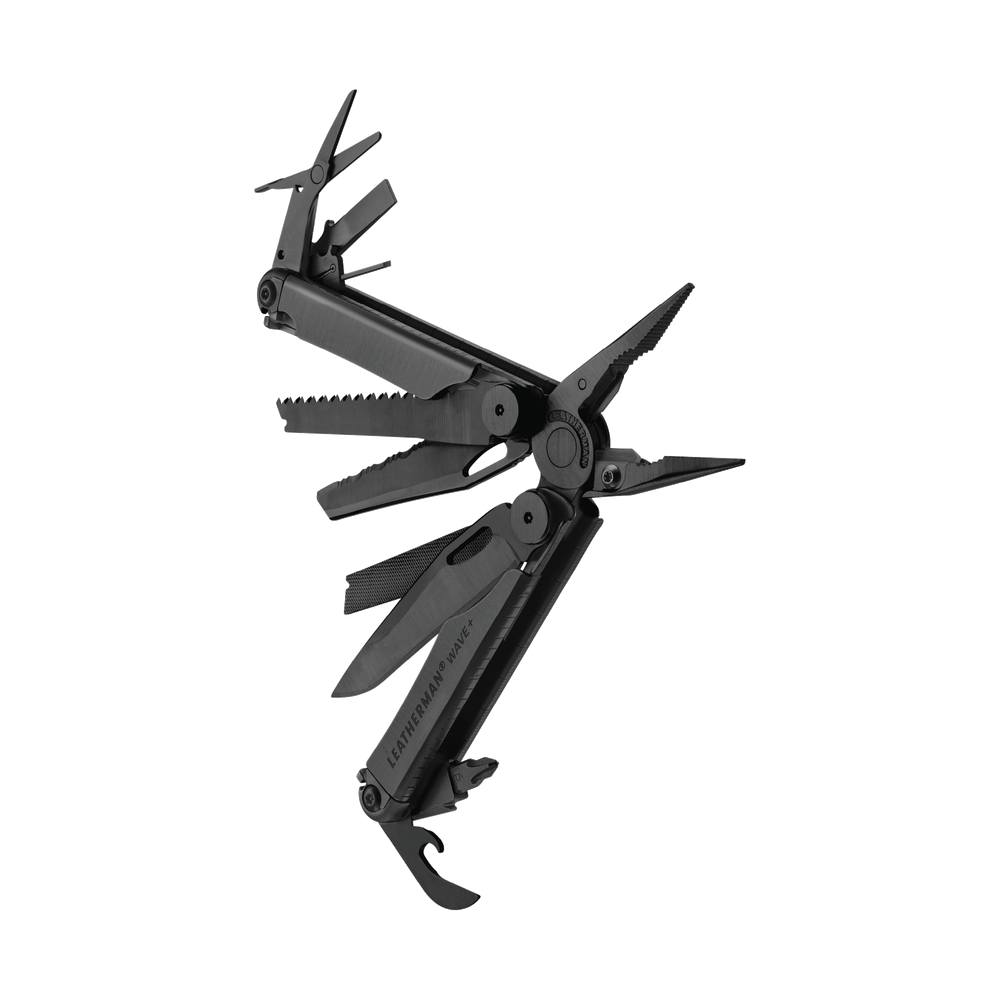 NEW LEATHERMAN 2 x WAVE PLUS + BLACK MULTITOOL + MOLLE SHEATH Leatherman