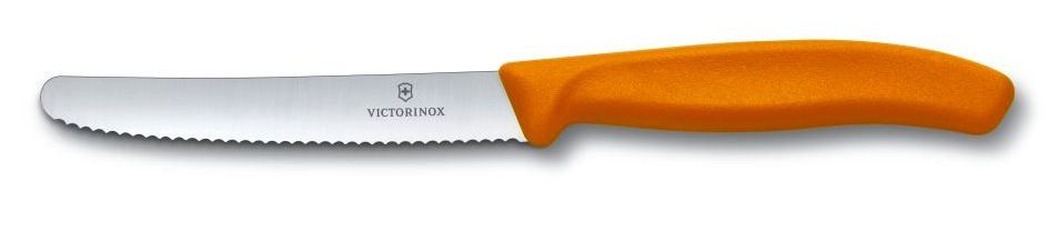 New 6 X Victorinox Steak and Tomato Knife Knives 11cm Wavy Edge - Assorted Colou - Picture 12 of 72