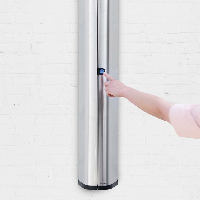 fold away washing line wall mounted