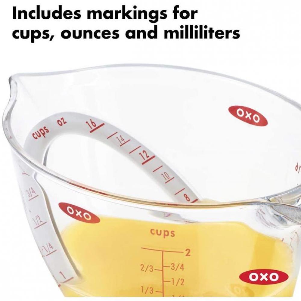 1 Cup Angled Measuring Cup by OXO Good Grips :: eliminates lifting