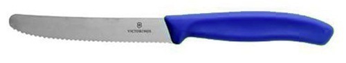 New 6 X Victorinox Steak and Tomato Knife Knives 11cm Wavy Edge - Assorted Colou - Picture 14 of 72