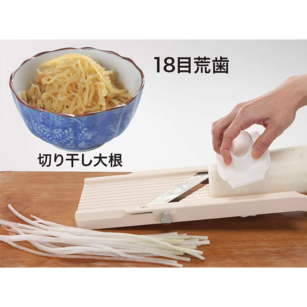 Benriner No3 Japanese Mandoline Slicer Sharp Adjustable Vegetable Garnish  95mm 4976654130874