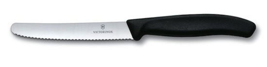 New 6 X Victorinox Steak and Tomato Knife Knives 11cm Wavy Edge - Assorted Colou - Picture 16 of 72