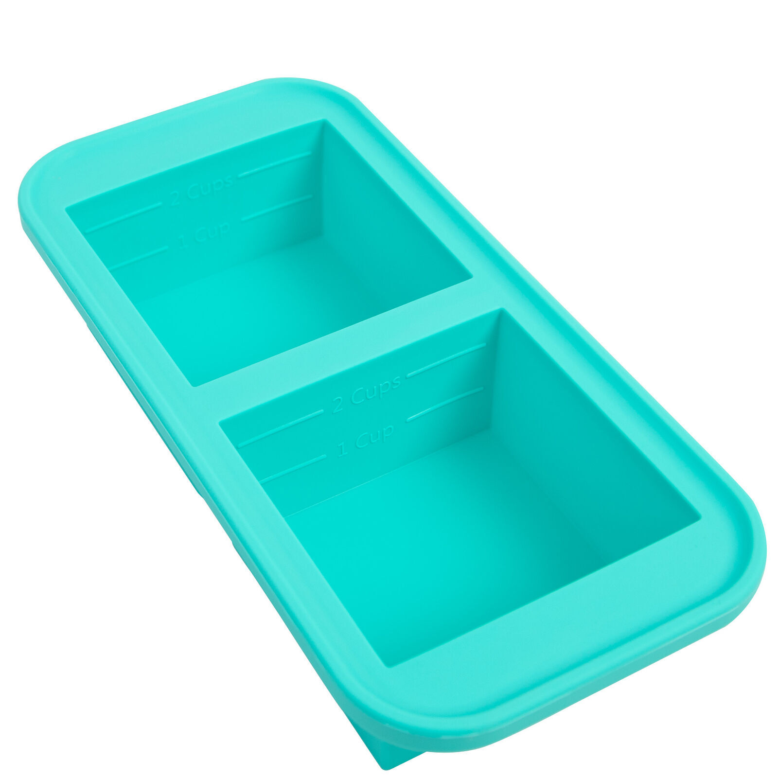 Souper Cubes 1/2 Cup Freezing Tray, Aqua