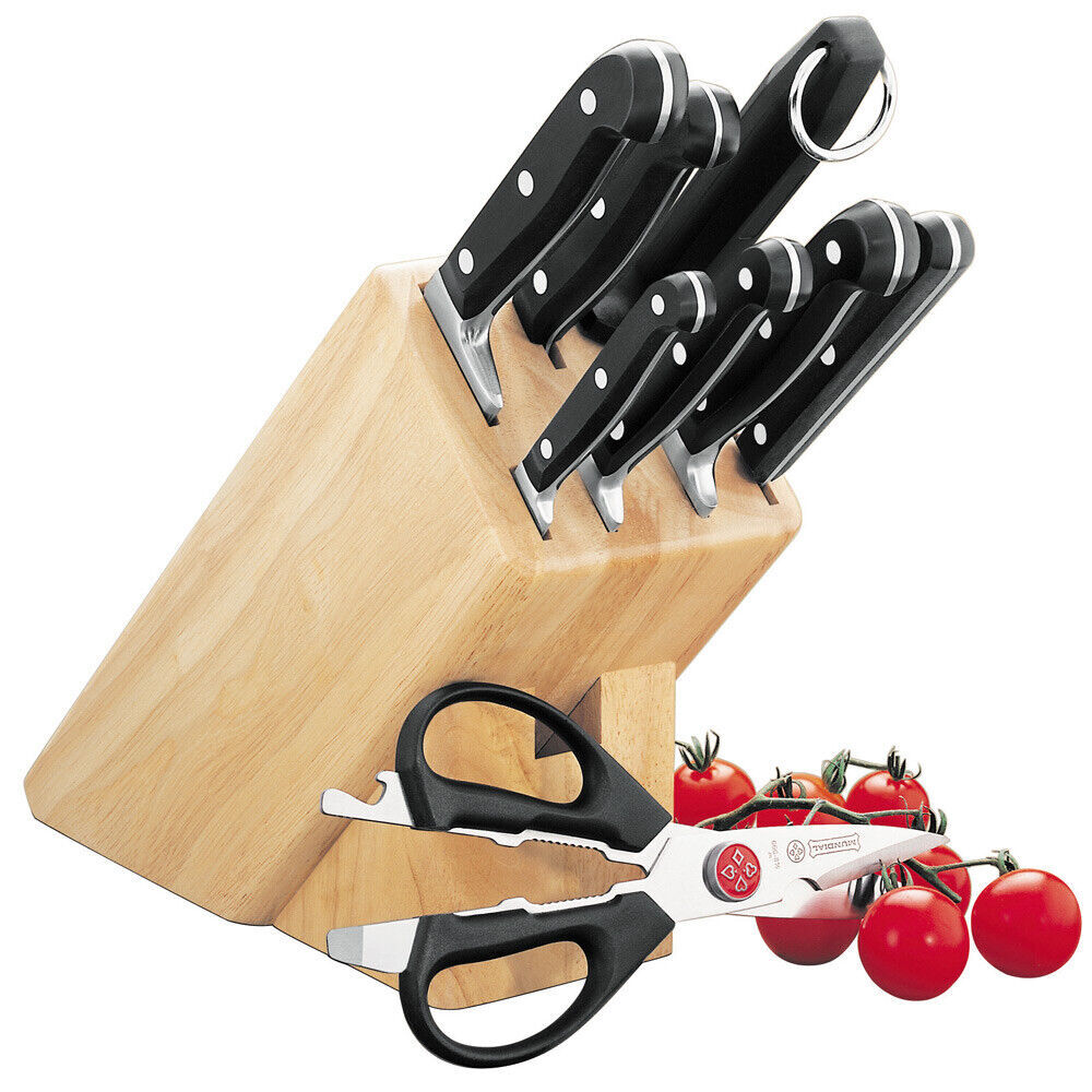 Mundial Bonza Piece Knife Block Set- 9pc 9313803700000