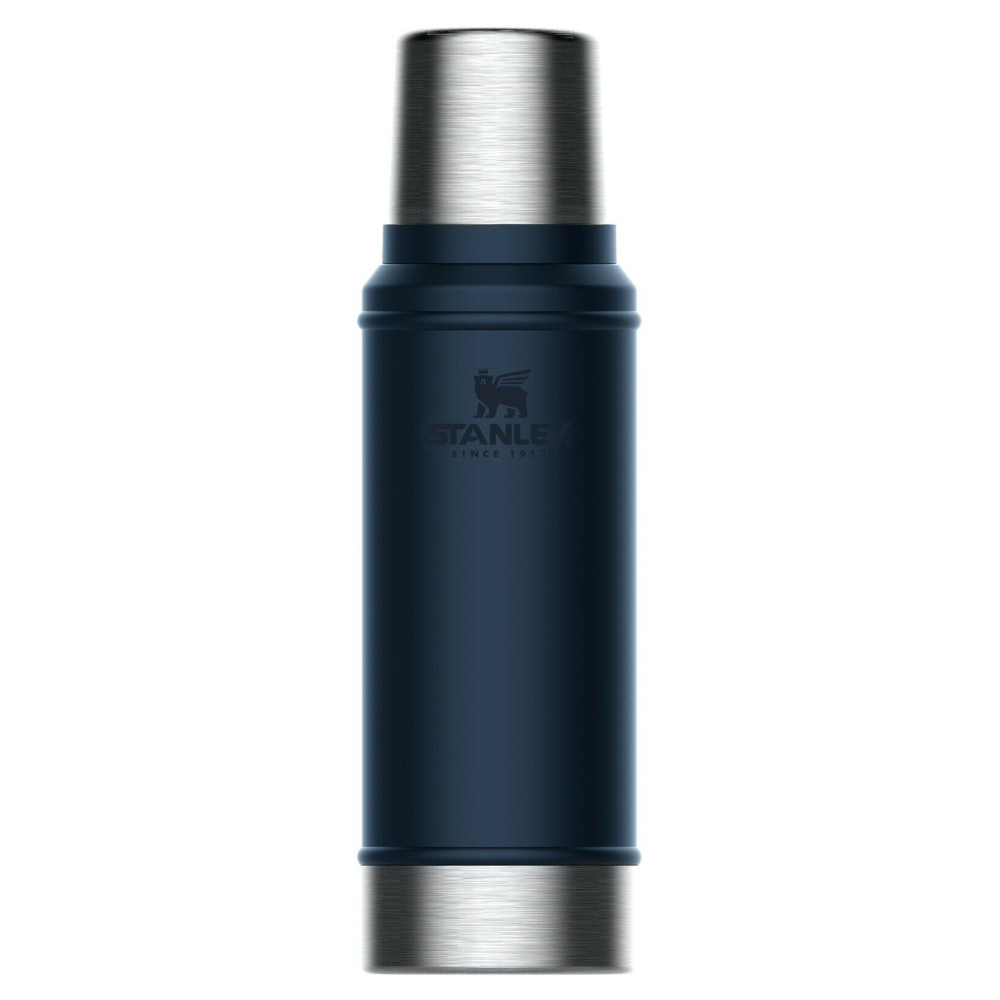stanley blue thermos