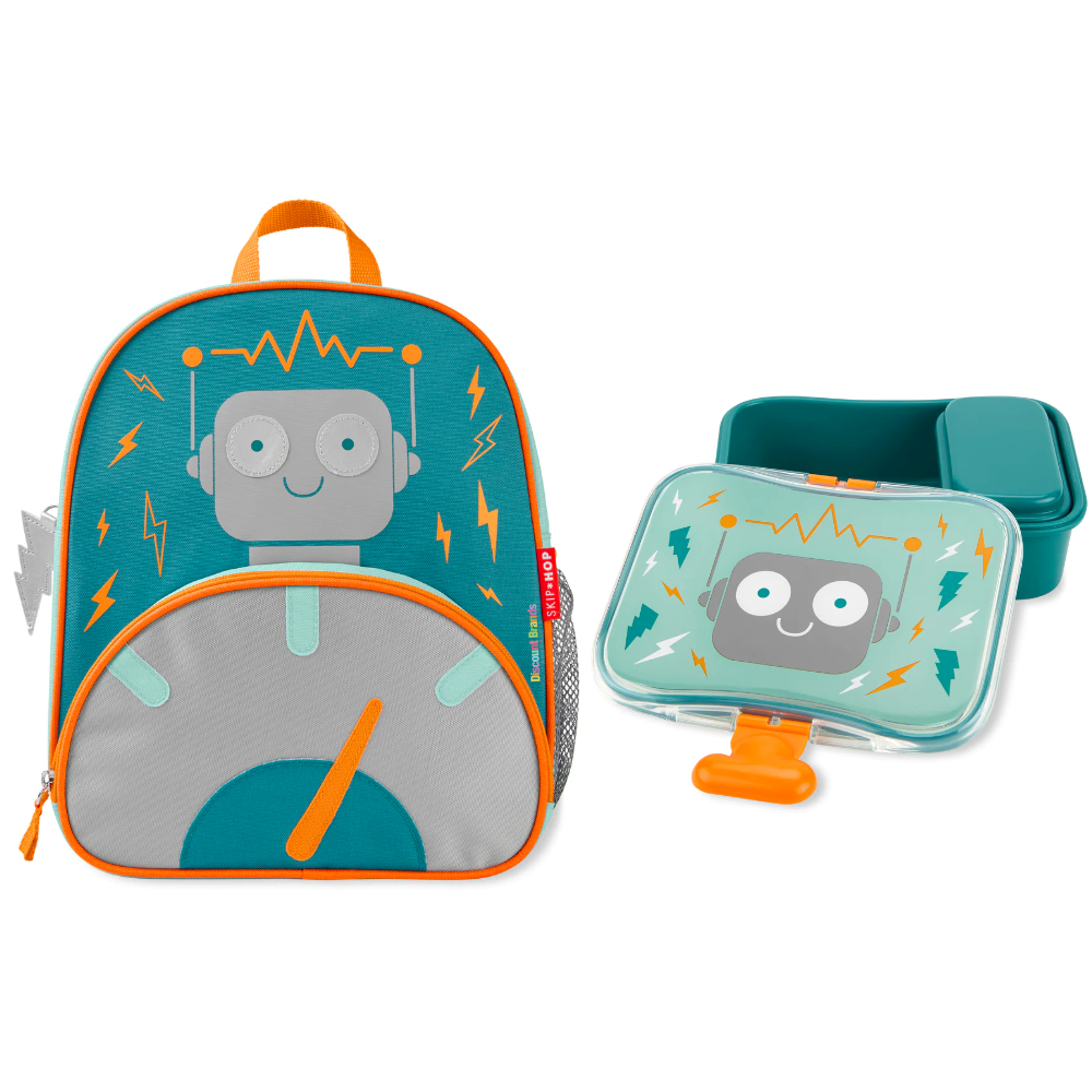 Skip Hop Spark Style Lunch Kit - Robot