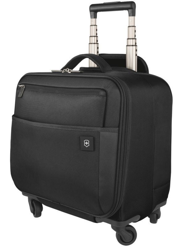VICTORINOX TRAVEL WHEELED COMPANION TOTE CARRY ON OVERNIGHT BLACK