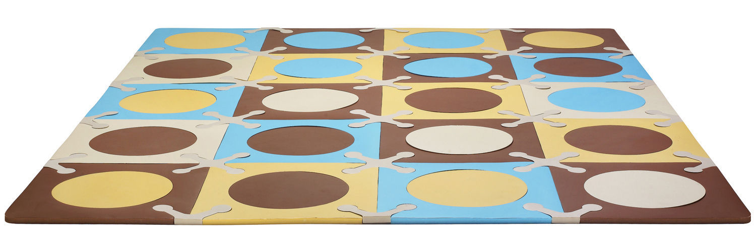 PLAYSPOT FOAM FLOOR TILES BLUE / GOLD SKIPHOP SH245002 eBay