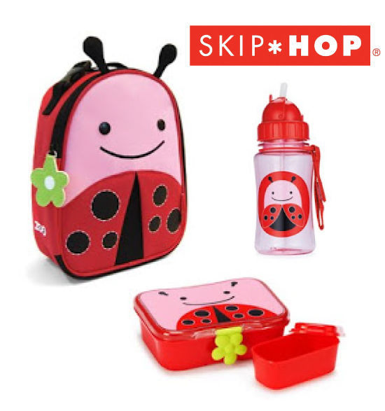 skip hop ladybug lunch bag