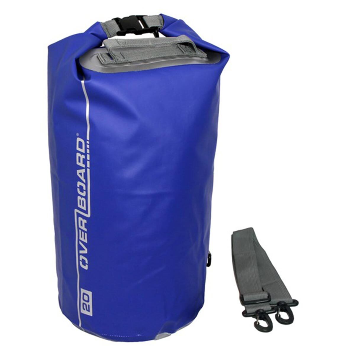 New OVERBOARD Sailing Bag AOB1005B Dry Tube Waterproof 20L Bag BLUE eBay
