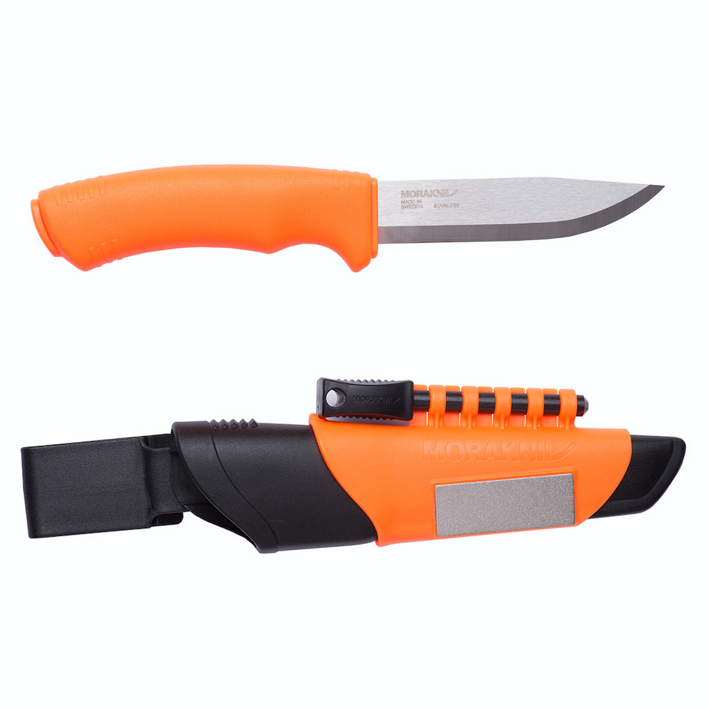 Morakniv Bushcraft Survival Orange Outdoor Knife & Sheath YKM12051 - Picture 1 of 1