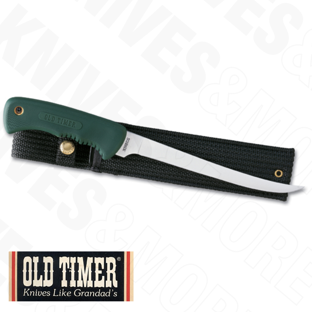 NEW 147OT OLD TIMER PRO FISHING FILLET KNIFE + SHEATH