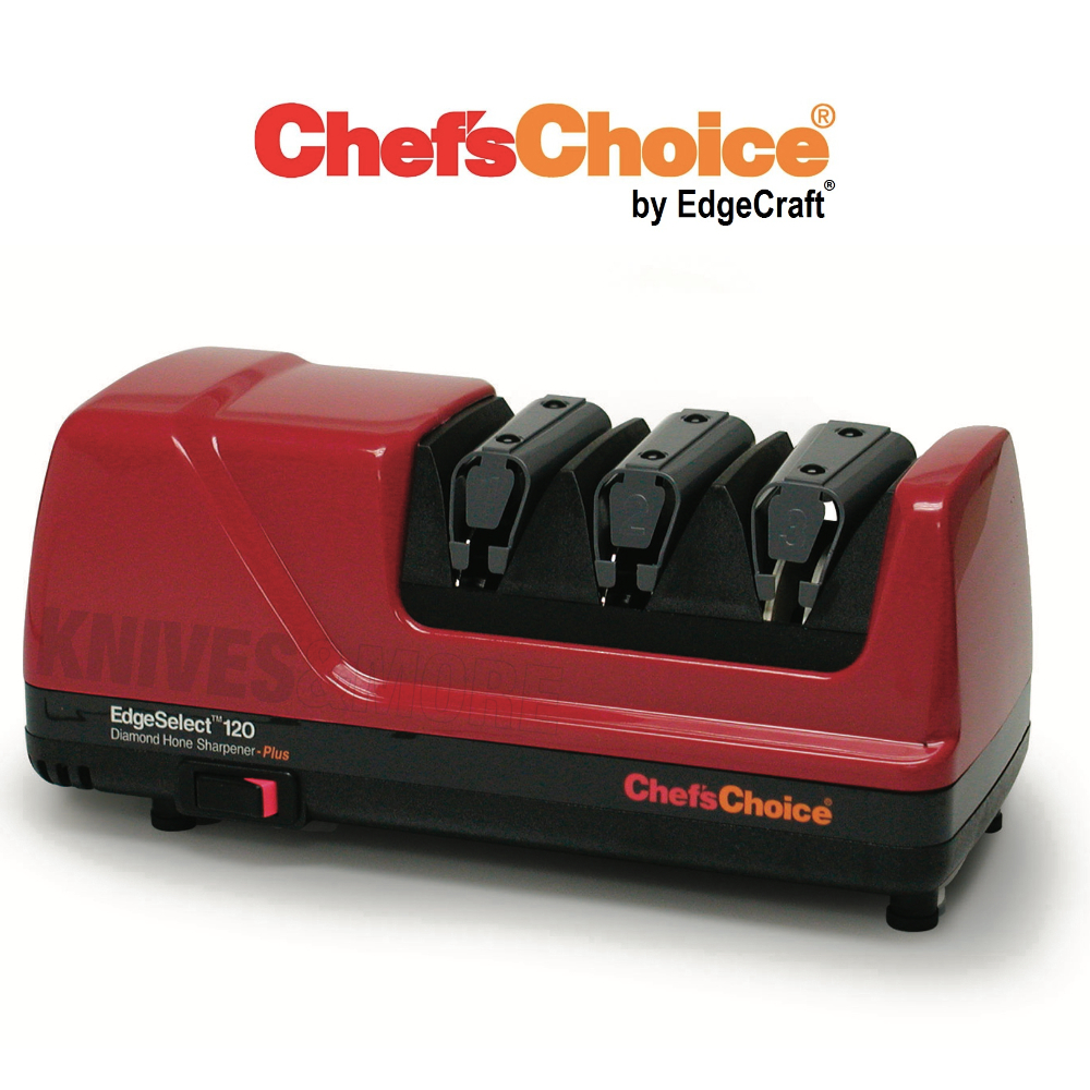 CHEF'S CHOICE Pro Electric RED Diamond Hone Knife Sharpener 120