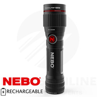 NEBO REDLINE FLEX 450 LUMEN 4 MODE LED FLASHLIGHT RECHARGEABLE W/ CLIP 89499