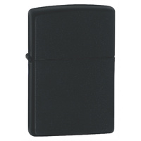 Zippo Black Matte Finish Windproof Lighter 