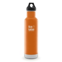 KLEAN KANTEEN CLASSIC INSULATED 20oz 592ml CANYON ORANGE BPA FREE Water Bottle