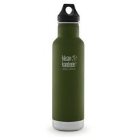 KLEAN KANTEEN CLASSIC INSULATED 20oz 592ml FRESH PINE BPA FREE Water Bottle 