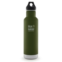 KLEAN KANTEEN CLASSIC INSULATED 20oz 592ml FRESH PINE BPA FREE Water Bottle