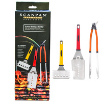 SPECTRUM BBQ SET RED SCANPAN PACK "FREE POSTAGE" 19007