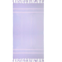 Bambury Sophia Beach Towel  | Lilac 90 x 170cm | Made in Turkey