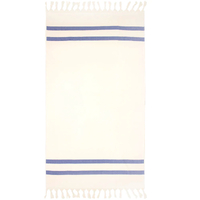 Bambury Sophia Beach Towel  | Azure 90 x 170cm | Made in Turkey