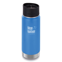 NEW KLEAN KANTEEN 473ml 16oz INSULATED WIDE PACIFIC SKY BLUE Water Soup Coffee Tea Bottle