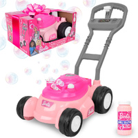 Barbie Bubble N Go Mower with 4oz Bottle - Pink / Blue