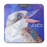Banksia Red Kookaburra Tin - Lemon Mrytle Finger Biscuits 150g