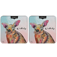 Banksia Red Wallaby Tin Lemon Mrytle Finger Biscuits 150g - 2 Pack