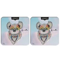 Banksia Red Koala Tin Lemon Mrytle Finger Biscuits 150g - 2 Pack