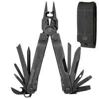 Leatherman SUPERTOOL 300 EOD Black Multi Tool & Leather Sheath *AUTH AUS DEALER*