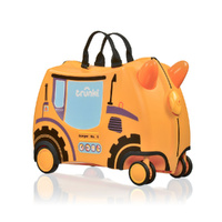 Trunki Glide Ride on Luggage Kids Suitcase Toy Box Doug the Digger