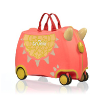 Trunki Glide Ride on Luggage Kids Suitcase Toy Box Dylan the Dragon