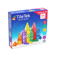TileTek Tile 64 Piece Explorer Set Age 3+