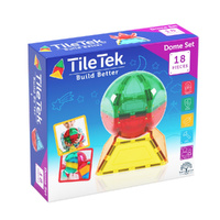 TileTek Tile 18 Piece Dome Tiles Set Age 3+