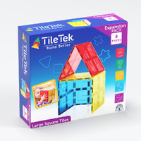 TileTek Tile 8 Piece Large Square Tiles Set Age 3+