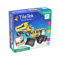 TileTek 22 Piece Mega Earth Movers Age 3+