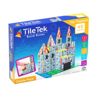 TileTek 40 Piece Tile Topper Castle Pack Age 3+