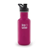 KLEAN KANTEEN THE ORIGINAL 532ml 18oz BPA FREE WATER BOTTLE - DRAGON FRUIT PINK