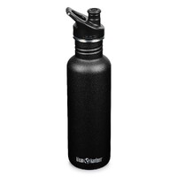 KLEAN KANTEEN THE ORIGINAL 800ml 27oz BPA FREE WATER BOTTLE - SHALE BLACK